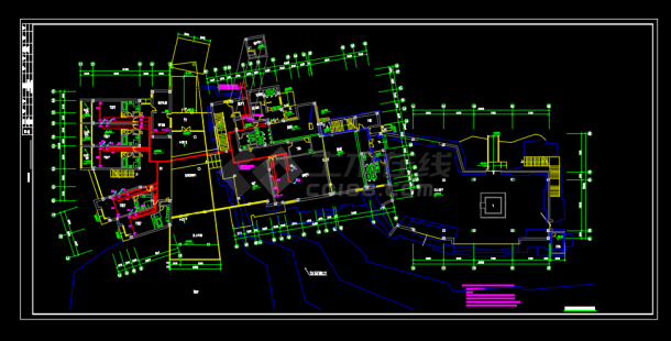 某地区五星宾馆电气方案全CAD施工图-图二