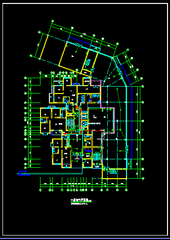 某省18层综合办公楼电气cad施工设计图纸-图二