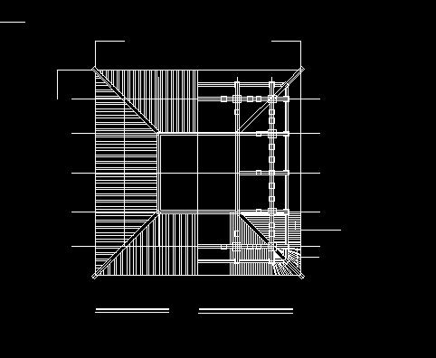 古建钟鼓楼建筑方案设计全套CAD图纸-图二
