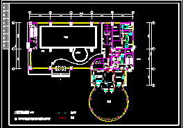 办公大楼中央空调系统CAD施工设计图-图二