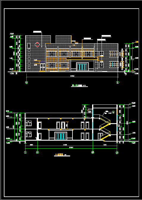 某大型卫生院设计方案整套建筑设计施工图-图二