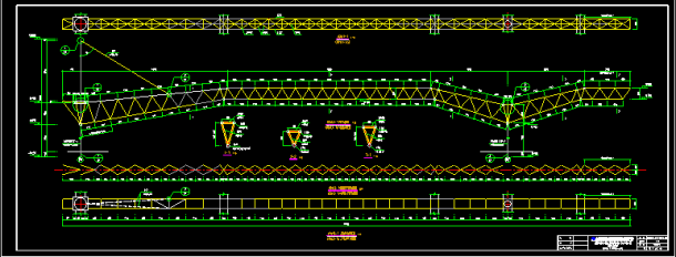 铁路站台（结构图）仓南320CAD方案设计图-图二