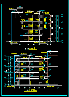 深圳甲级卫院全套建筑结构设计CAD施工方案图纸-图二