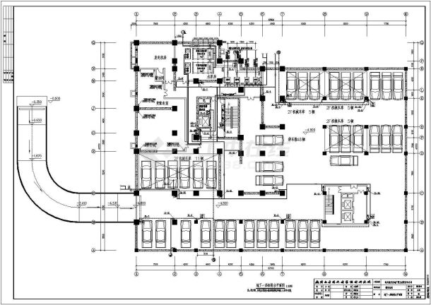 铜川某二十六层框架结构商住楼给排水、消防工程施工图-图一