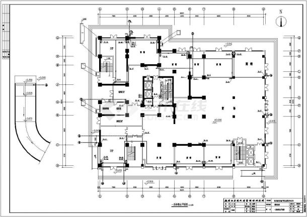 铜川某二十六层框架结构商住楼给排水、消防工程施工图-图二