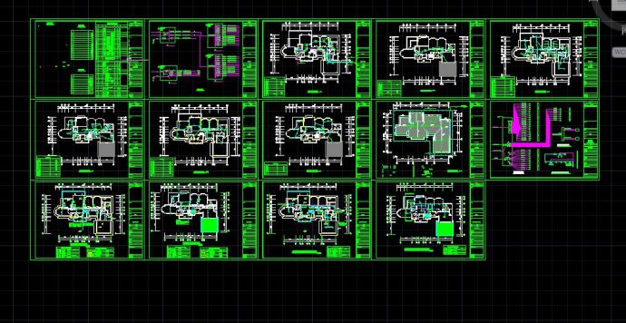 【精选】六套大型别墅建筑电气设计图_图1