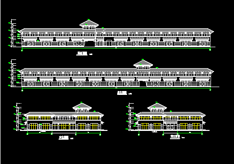 中源商贸城建筑CAD设计施工全套图纸-图二