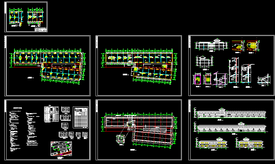 中源商贸城建筑CAD设计施工全套图纸