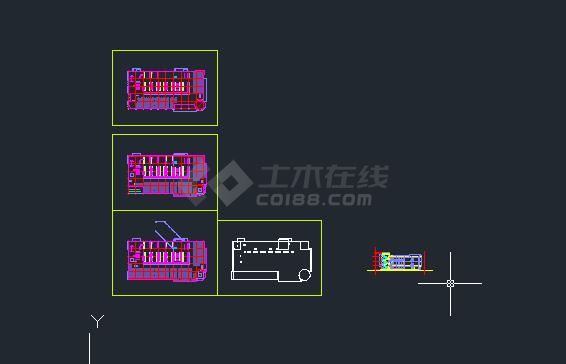 北京交大威海校区食堂建筑方案（含CAD）-图一