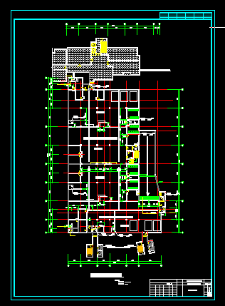 滨江怡园地下室建筑施工cad设计方案图纸-图二
