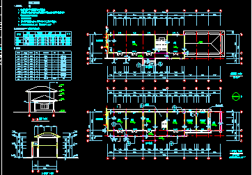 某商业街设计CAD建筑施工平面图-图二