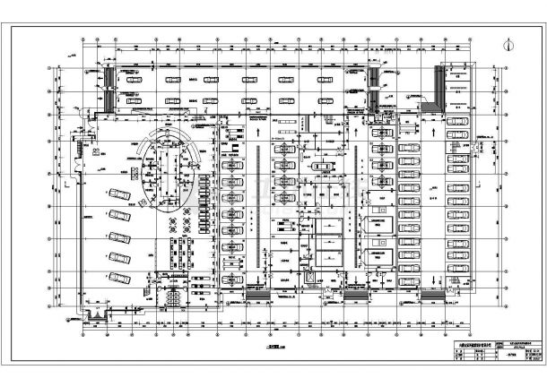 某地区二层钢结构汽车4S店建筑设计方案图-图二