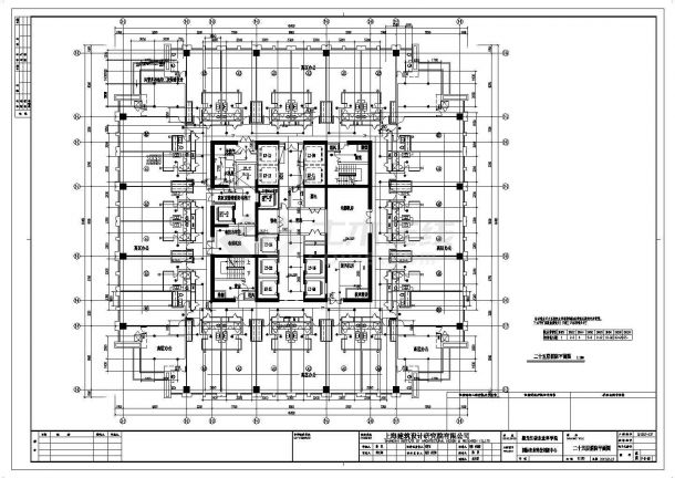 某小区四十三层框架结构住宅楼消防给水工程施工图-图二