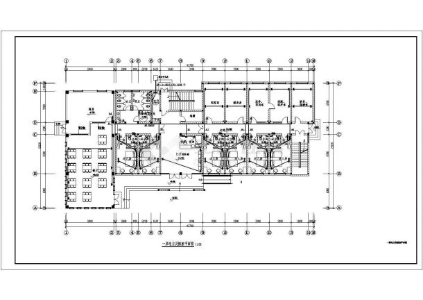 某地四层老年公寓电气设计施工图纸-图二