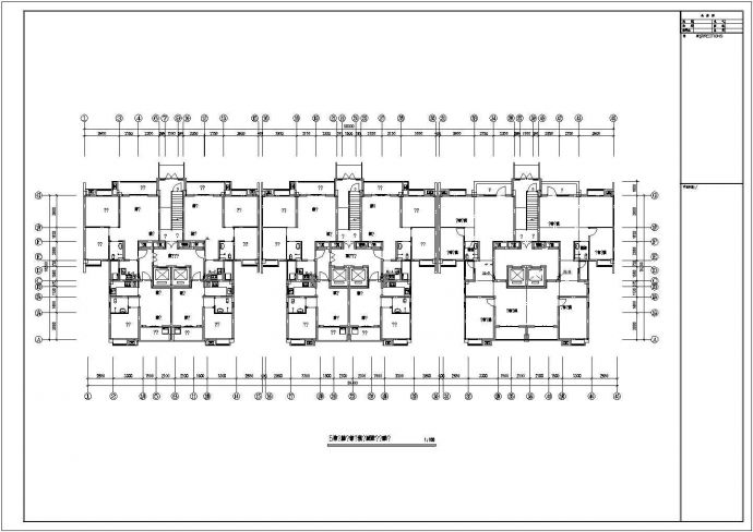 某市东方新城（二期）十八层框架结构住宅楼给排水工程施工图_图1