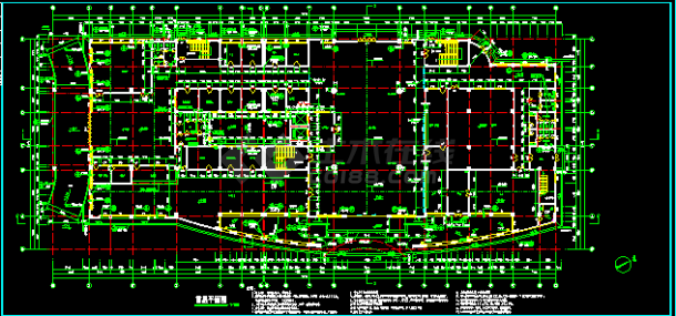某四层医院门诊大楼建筑CAD设计方案图-图二