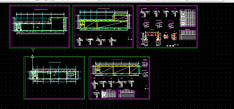 水电站副厂房建筑设计方案全套CAD图纸