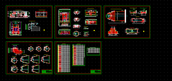 大型水电站建筑设计方案全套CAD图纸_图1