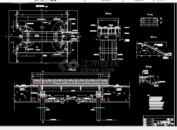 水电站建筑方案设计全套CAD图纸-图二