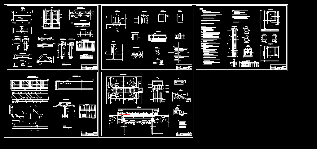 水电站建筑方案设计全套CAD图纸