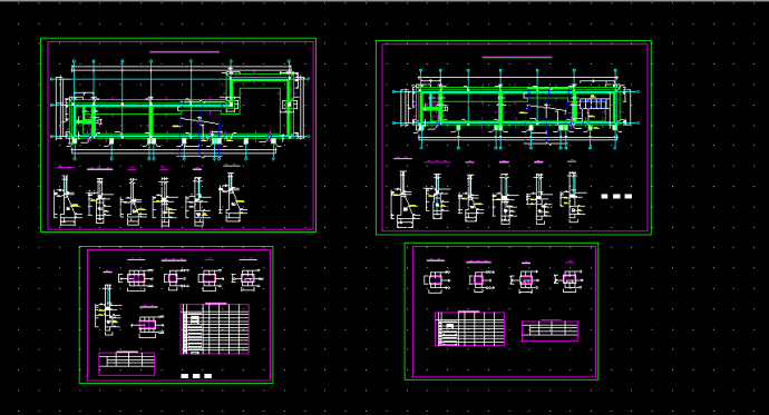 水电站副厂房建筑设计施工全套CAD图纸_图1