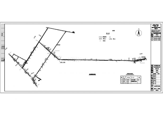 城市污水管网和提升泵站施工设计图纸_图1