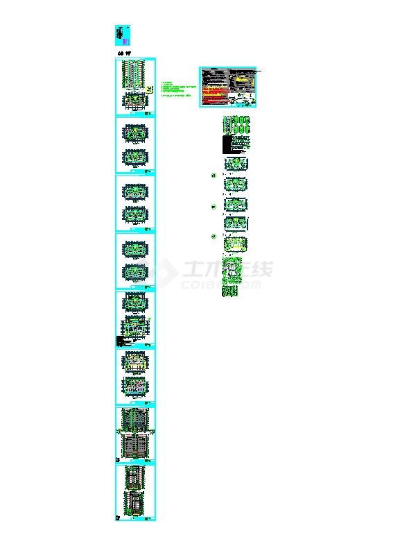 青岛科达天意华苑二期洋房建筑图-图一