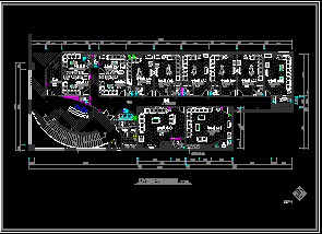 某完整的ＫＴＶ包厢施工设计CAD详图-图二