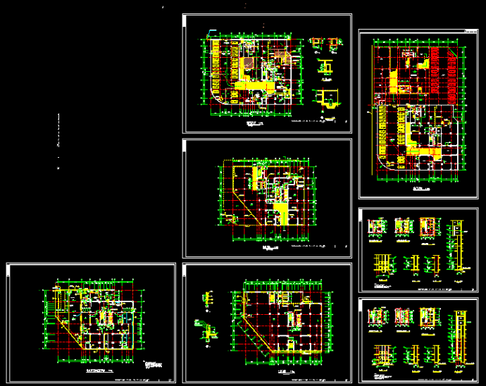 某高层住宅建筑CAD设计平面图纸_图1