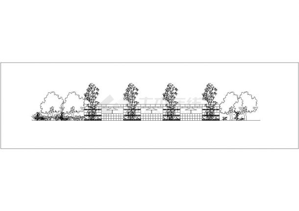 驳岸亲水平台特色景墙方案设计详图-图二