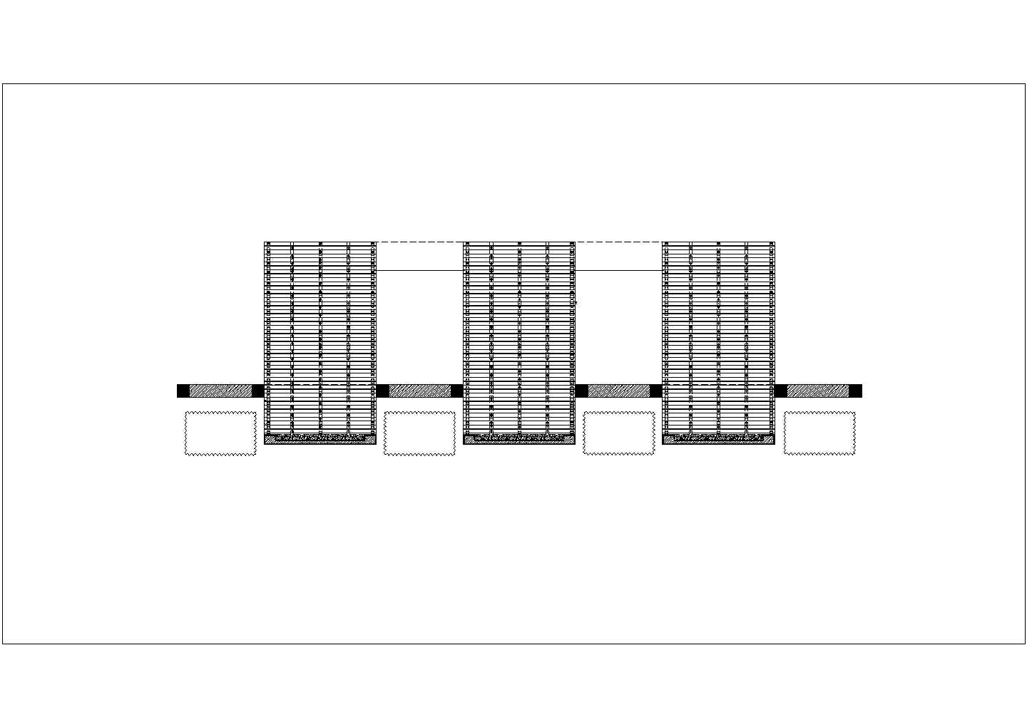 驳岸亲水平台特色景墙方案设计详图