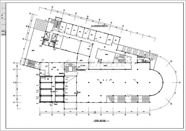 大型食堂给排水、消防和灭火器设计图-图二