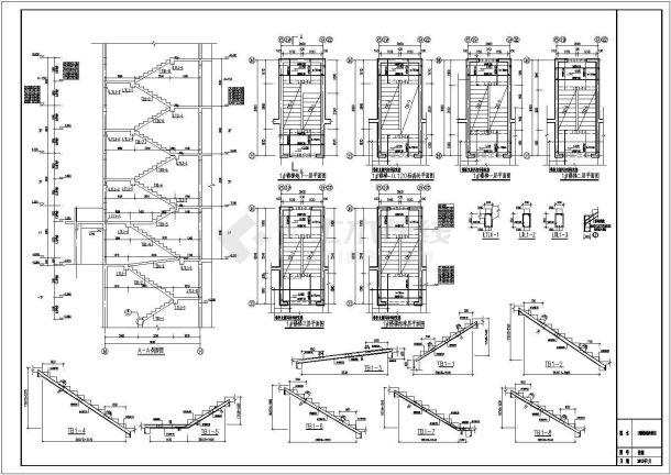 某地15层剪力墙结构住宅部分结构施工图-图二