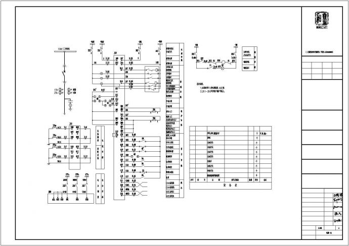 某综合楼10kv配变电所高低压图纸_图1