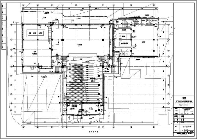 某地四层电影院给排水装修设计施工图_图1