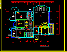 私人住宅CAD平立面装修设计图纸-图二