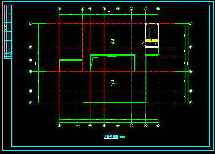 某市二层门诊楼CAD建筑方案设计-图二