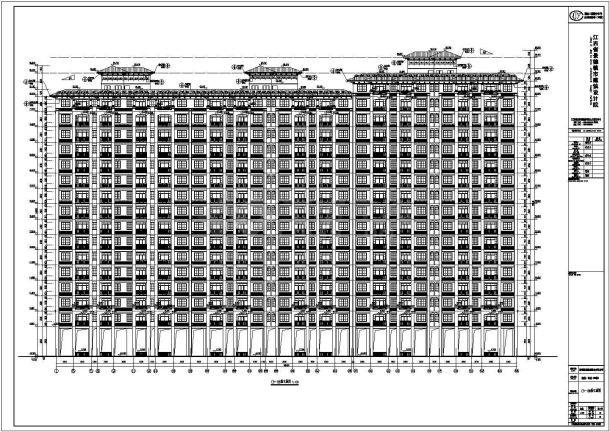 某地16层剪力墙结构住宅楼建筑设计施工图-图二
