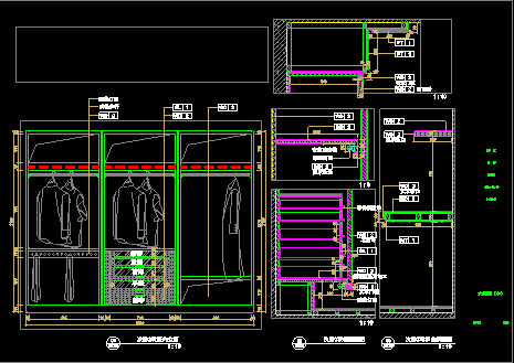 万科某豪宅样板别墅装修设计CAD施工图（含实景）-图二