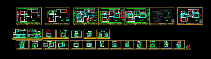 现代家居装修设计CAD施工案例（含实景照片）_图1