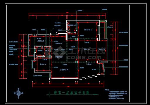 商品房建筑施工设计CAD详情全套图-图二
