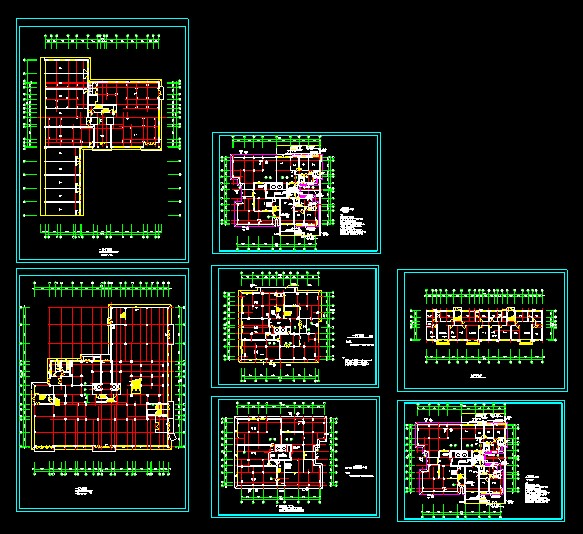 某商住楼建筑CAD详情设计整体图纸_图1