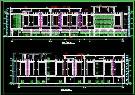 某大型商场建筑施工CAD详情设计图-图二