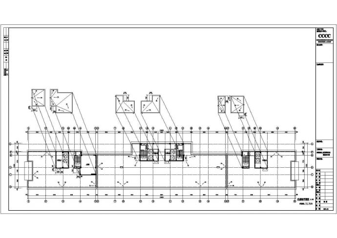 北方15层办公楼建筑设计方案图纸_图1