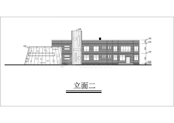 某设计员整理的三套多层幼儿园建筑设计方案图纸-图二