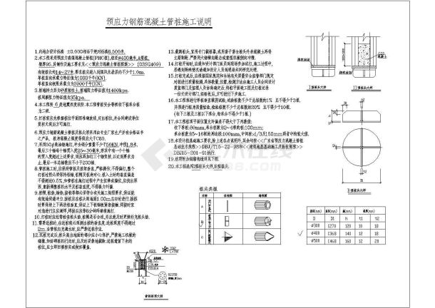 广东某厂房宿舍钢筋混凝土框架全套结构施工图-图二
