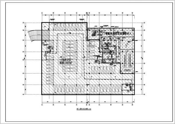 某地区12层框架结构办公楼建筑设计方案-图二