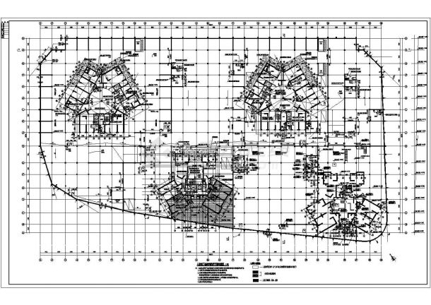 人防地下室结构施工图全套（常6级）-图二