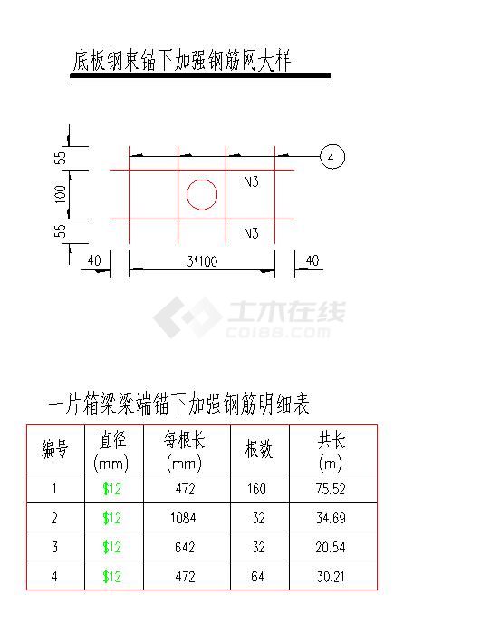 07梁端锚下加强钢筋构造.dwg-图一