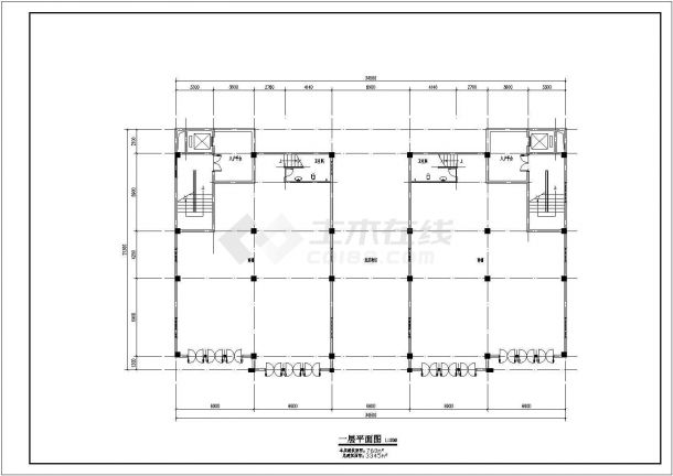 某地区五层框架结构别墅楼建筑设计方案-图二